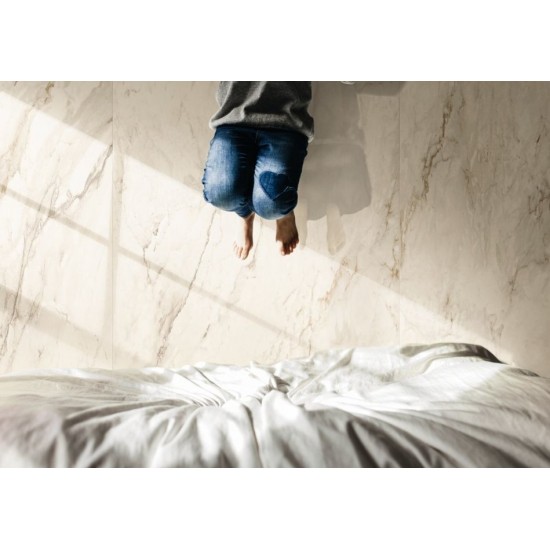 Πλακάκι The Room Invisible Cremo Delicato CRE DL6 LP B' 60x60 σε Στυλ Μαρμάρου Γυαλιστερό Imola Ceramica